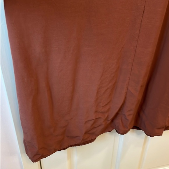 Eileen Fisher Brown Floor Length Maxi Sleeveless Dress - Size Medium - Picture 14 of 16